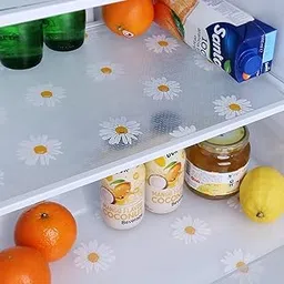 Cooyes Large Refrigerator Liners 23.6" x 118", Waterproof Oil-Proof Fridge Mats Easy to Cut Non-Adhesive Kitchen Shelf Liner for Shelves Cabinet Drawer BPA-Free-picture-26
