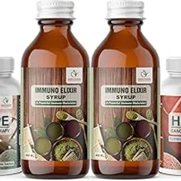 Immuno Elixir Syrups - Natural Immune Boosters with Formula 1 and Formula 2 for holistic and innovative Ayurvedic therapy-picture-55