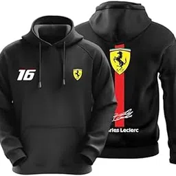 cloroot FERR C16 Motorsport Hoodie for Car Enthusiast for Men & Women Black Hoodie 100% Cotton Car Printed Hoodies.-picture-38