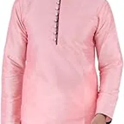 zymin Men's Silk Blend Knee Length Solid Color Style Stright Long Mandrin Collor Ethnic Casual Wear Kurta Only-picture-21