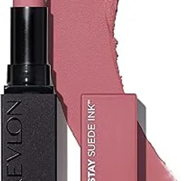 REVLON Lipstick, ColorStay Suede Ink, Built-in Primer, Infused with Vitamin E, Waterproof, Smudgeproof, Matte Color, 008 That Girl (Pack of 1)-picture-29