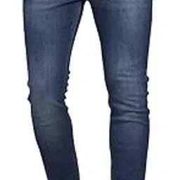 jadeblue Blue Cotton Stretch Washed Jeans with - Slim Fit-picture-33