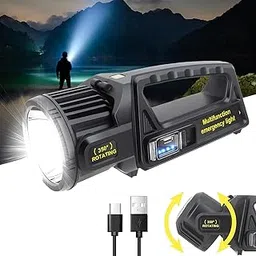 Scizor 100000 Lumens Rechargeable Handheld Light IP67 Waterproof Long Lasting Large Flashlight for Searching with Red Light Filter(SC-05)-picture-54