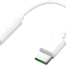 Ekon Type C to 3.5mm Jack Audio Connector Adapter Headphones Jack Converter Compatible with Oppo R17 Pro, Find X, Reno 10x Zoom Edition- White-picture-30