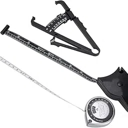 Body Fat Caliper, Body Fat Measurement Device Body Fat Tester Retractable Waist Measuring Tape BMI Measuring Tool Caliper-picture-15
