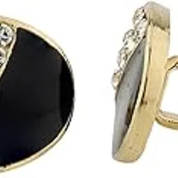 voylla Statement Imperial Black Cufflinks,Casual,Party,Weddig,Festive,Formal,Gift for him,Secret Santa Gift,Stylish Mens Accessories-picture-37