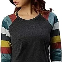 juneberry Women Full Sleeves T Shirts, Stylish Full Sleeve Tshirt, Tee Shirt Women Stylish, Cotton Tops for Women, Long Sleeves T Shirts for Women-picture-25