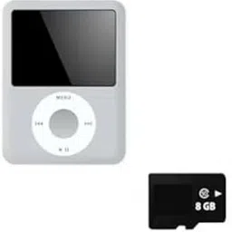 Drumstone (𝗦𝗽𝗲𝗰𝗶𝗮𝗹 𝟭𝟬 𝗬𝗲𝗮𝗿𝘀 𝗪𝗮𝗿𝗿𝗮𝗻𝘁𝘆) Silver Broad Portable MP4 Player with 8GB SD Card and Earphones, Music & Video Playback, E-Book Reader, Expandable Storage-picture-21