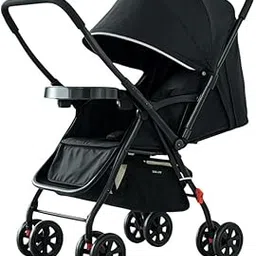 Mothercare Unisex Easy-Fold Baby Stroller, Black, 0-3Y-picture-34