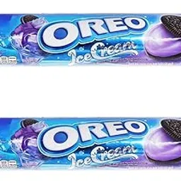 Oreo Chocolate Chip Sandwich Cookies With Blueberry Ice Cream Flavore 133g Pack Of 2 (Imported)-picture-10