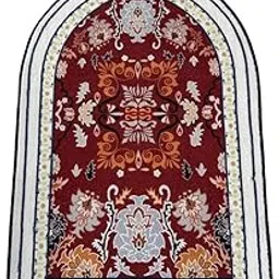 ATORSE Portable Prayer Mat for Men and Women Tapete with Ta Officessel for Home Style B-picture-10