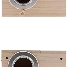 CALANDIS™ 2pcs Wooden Wild Bird Nest Box Nesting Feeding Feeder Station | Birdhouses | Bird & Wildlife Accessories | Yard, Garden & Outdoor Living-picture-37