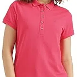 Polo Neck Solid Tshirt-image-4