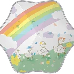 baby bucket Rounded Corner Children's Fully Automatic Foldable Umbrella – Sun & Rain Protection for Boys & Girls-picture-21