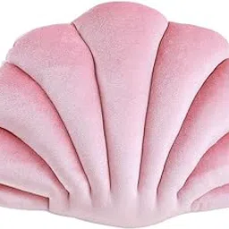 MERISHOPP™ Seashell Decorative Pillow Shell Pillow Throw Pillow Birthday Gift Cute Pink-picture-18