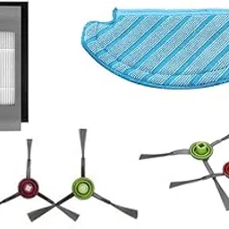 Robo Mate 3 in 1 Maintenance Kit for Yeedi Vac 2 Pro Vac Vac Max Vac Station | HEPA Filter + Mopping Pad + Side Spinning Brush-picture-10