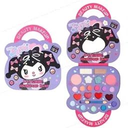 17 Colour Multi-functional Brifcase-Shaped Makeup Kit, Matte Eyeshadow, Lip Gloss, Highlighter, Blush, Contour Palette for Girls, Non-toxic, Washable with Folding Case (IG3181) (MakeUp Kit -KRM)-picture-64