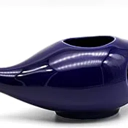 Dr. Head Ceramic Blue Neti Pot for Nasal Cleansing & Sinus - Handcrafted with Ceramic (250 ml)-picture-16
