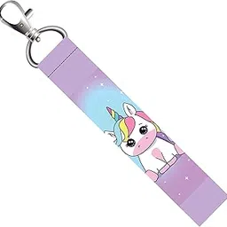 Baby Unicorn Lanyard Tag with Swivel Lobster for Gift Luggage Bags Backpack Laptop Bags L X H 5 X 0.8 INCH-image-80