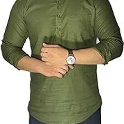 Men's Short Kurta | Casual Wear | Ethinic Wear-picture-32