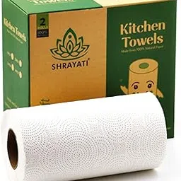 Shrayati Kitchen Soft Towel Paper Roll With 4 Ply & Plain Embossed Design Ideal For Cleaning Pack Of 2 | Paper Towels | Kitchen Towels Roll | Paper Towel Kitchen | Kitchen Tissues-picture-29