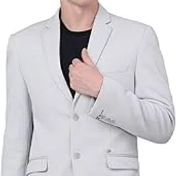 cantabil Self Design Full Sleeves Notch Lapel Casual Blazer for Men | Casual Blazer for Men | Men Blazer for Casual (P_MBZC00067A)-picture-22