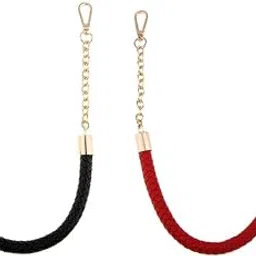 2 Piece Metal PU Leather Braided Bag Strap Handle Bag Chain Replacement 60cm|Clothing, Shoes & Accessories | Womens Handbags & Bags | Handbag Accessories-image-24