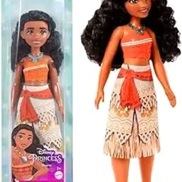 Disney Princess Toys, Posable Moana Fashion Doll with Clothing and Accessories Inspired by The Movie, Gifts for Kids-picture-39