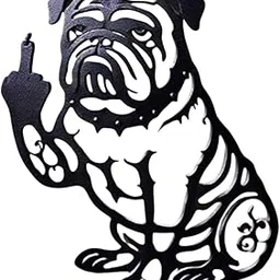 UJEAVETTE Dog Garden Decor Figurine Funny PuABSy Garden Stake for Dog Lovers Lawn Patio Small-picture-41