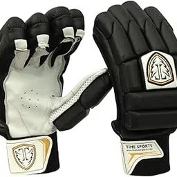 Time Sports Cricket Batting Cut Finger Gloves for Youth - Performance Lightweight (Black)-picture-24