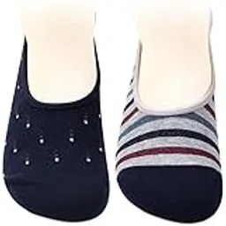 bonjour Men Casual Cotton Loafer Socks - Pack Of 4, Free Size-picture-44