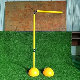 MERISHOPP Football Agility Training Poles Soccer Agility Pole Set for Outdoor Activity 3Section w Fill Base | Training Aids | Sports Training Equipment | Fitness Training Aids-image-15