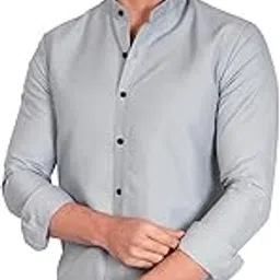 indische Mandarin Shirts for Men-picture-49