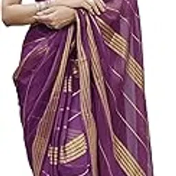 sidhidata Women's Georgette Lining Ready To Wear one Minute Saree With Unstitched Blouse Piece-picture-13