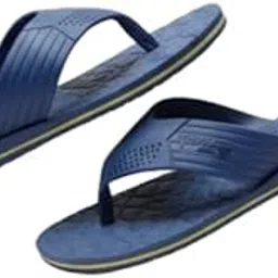 the liger footwear Men’s Lightweight Green Flip-Flops | Comfortable DailyWear Slippers with Soft EVA Sole (Blue, 8, UK Footwear Size System, Adult, Men, Numeric, Medium, 6)-picture-11