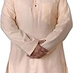 ramraj trends Premium Lucknowi Cotton Linen Blend Kurta for Men - Ethnic Wear for Style and Comfort-picture-41