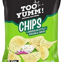 Too Yumm! Potato Chips - American Style Cream and Onion - 44 gram/45 gram(Weight May Vary)-picture-10