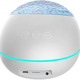 Ocean Wave Projector, 8 Romantic Colors Changing Ocean Wave Projector with Buletooth Remote Control Timer Music Speaker for Kids Bedrooms (White)-picture-15