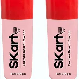 Skart Carrom Board Powder Pack of 2 (160g Each) – Premium Smooth Play Carrom Powder for Fast, Long-Lasting Surface Enhances Striker Glide & Coin Life Ideal for Carrom Clubs & Professional Use-picture-20