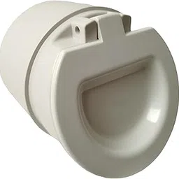 PVC Pipe non Return Valve for drain pipe line End cap | Fittings Pipe Screens Mosquito Tank Pvc Pipe Flap Gate Valve non Return Valve For outlet Water (4 to 2.5 inch) (2.5 inch (90mm))-image-0