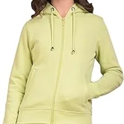 crimsoune club Women's Green Hooded Neck Sweatshirt-picture-53