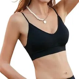davina fashions Women's Cotton Blend Lightly Padded Wire Free Regular Bra-picture-49