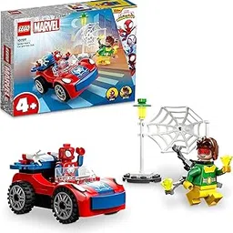 LEGO Marvel Spider-Man's Car and Doc Ock 10789 Building Toy Set with 2 Minifigures; Gift for Kids Aged 4+-image-7