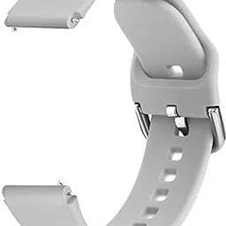 Tobfit 19mm Silicone Strap Band for Noise Colorfit Pro 2, Noise Colorfit Pulse, Boat Storm Smart Watch, Boat Xtend Talk, Fireboltt Ninja 3/ Ninja 2 and All 19mm Watches-image-0