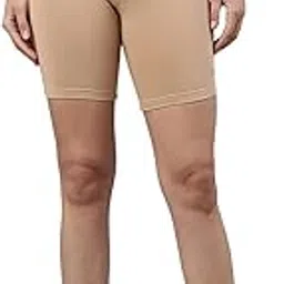 twin birds Cotton Stretchable Solid Coloured Skinny Fit Knee Length Yoga/Cycling/Sports Shorts for Women-picture-30