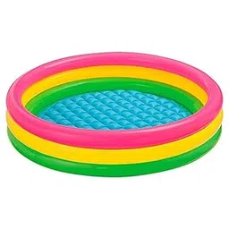 Aseenaa Baby Pool Bath Water Tub for Kids Soft Inflatable Kid's, 3ft 0-5 Years 3 Feet Kid’s Swimming Tub for Children Bathtub Swim Tubs Outdoor & Indoor Bathing (Round 3Ft)-picture-32