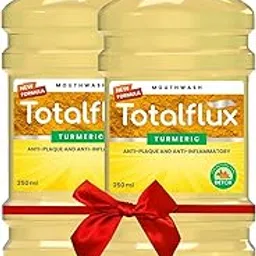 Totalflux Turmeric Mouthwash 250ml (Combo Pack of 2)-image-66