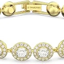 swarovski Angelic Necklace, Earring, and Bracelet Crystal Jewelry Collection, Rose Gold & Gold Tone Finish-picture-14