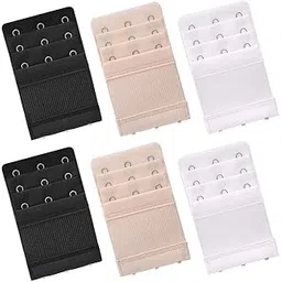 dclub Bra Extender 3 Hook,Stretchy Soft and Comfortable Bra Strap Extender Free Size.-picture-19