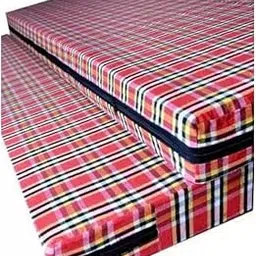 Shividecor Zippered 2 Pc Mattress Cover (Multi-Red)(Two Pc's of 72 inch*36 inch* 5inch)-image-24
